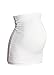 Harry Duley Long Maternity Belly Band (Pre Pregnancy Size (UK) 26, White)