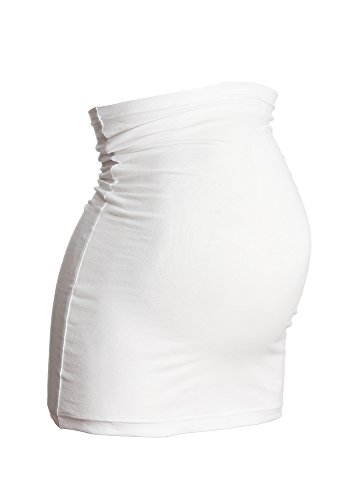 Harry Duley Long Maternity Belly Band (Pre Pregnancy Size (UK) 26, White)