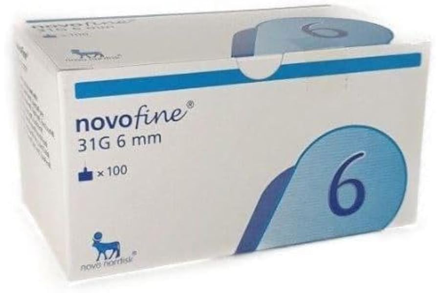 Novofine 31G Tip, 6mm,1box, 100pcs