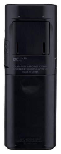 Olympus VN-713PC Voice Recorder - 4GB Flash Memory, WMA/MP3, Black