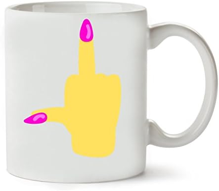 Middle Finger Light Classic Tea Coffee Mug