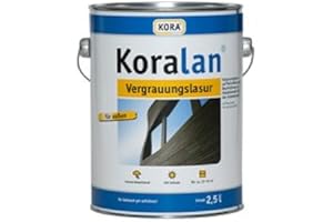 BUOSHA Koralan Vergrauungslasur 10,0l (Basalt)