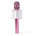 Produktbild RBH Tragbare drahtlose Karaoke-Mikrofon-Lautsprecher Bluetooth Cell Phone Microphone Home KTV mit USB-Ladeport für Smartphone Android Apple/iPad PC,Pink