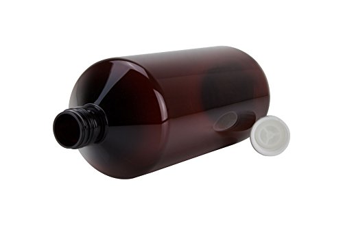 5x 1000ml PET Leerflasche für E-Liquid Shisha-Liquids, Base Kosmetika uvm. - 3