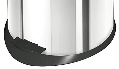 Hailo 0513-319, T1 M, Tret-Abfallsammler, 13 Liter, stahlblech silber - 3