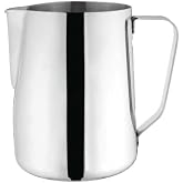 Paslanmaz &Ccedil;elik S&uuml;t ve Kahve Potu, Pitcher S&uuml;tl&uuml;k, S&uuml;t K&ouml;p&uuml;rt&uuml;c&uuml;, K&ouml;p&uuml;rtme Kabı, 350 ml