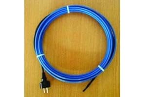 HEMSTEDT Rohrbegleitheizung, Heizband 5m, selbstüberwachend, steckerfertig, Markenprodukt