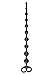 Produktbild Pipedream Boyfriend Beads - flexible Silikon Anal-Perlenkette mit Halteschlaufe - 33 cm lang - schwarz, 1 Stück