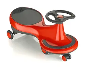 Kids Heart Swing Car Push Ride Ons for Kids/Baby,Twister Toy Car Crazy Magic Swing Car for Children of Above 1 Years Strongest & Smoothest PU Wheels with ABEC 7 Bearing (Scratch Free) (Red Car)