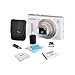 Canon PowerShot SX610 HS Digital Camera 20.2MP White - Bundle with 16GB Class 10 SDHC Card, Spare Battery, Cleaning Kit, Memory Card Holder, Card Reader RS.38069.90