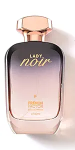 The French Factor Lady Noir Perfume For Women 100ml - Eau De Parfum, Long Lasting Premium Perfume