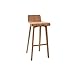 Produktbild miliboo – Hocker/Stuhl-Bar Design Holz natur skandinavischen Baltik