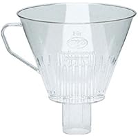 Alfi 0099000000 - Filtro de Plástico Transparente para Cafetera, Talla 4