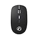 Produktbild Sgaoliy APEDRA 1600DPI 2.4GHz Silent Wireless Gaming Mouse USB Receiver for PC Laptop, Office and Home Schwarz
