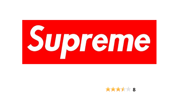 original supreme sticker