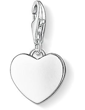 Thomas Sabo Damen-Charm-Anhänger Herz Charm Club 925 Sterling Silber 0766-001-12