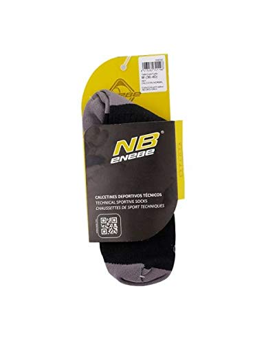 Nb Enebe - Socks Technic, Color Black/Grey, Talla EU 36-40