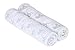 Price comparison product image Lassig Baby Soft Swaddle Burp Blankets 100% Cotton Muslin Pre-Washed, Big Elephant Boys, X-Large