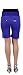 Pietro Brunelli Women's Plain Maternity Shorts Blue Blue