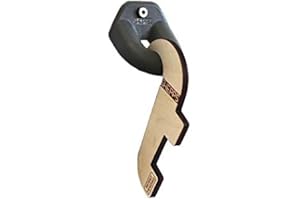 Shepps GNARWALL Verdeckte Surfbrett Wandhalterung aus Holz - Für Shortboard, Longboards und Wellenreiter mit FCS/Future/US-Box Plug - Hidden Surfboard Wall Rack