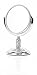 8.3cm Mini Pedestal Mirror Chrome Sparkle x 4 mag/true image