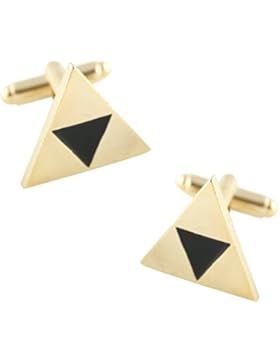 MasGemelos Manschettenknöpfe, dreieckig Motiv Zelda