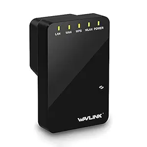Layfuz WL-WN523N2 300M s Wireless WiFi Signal Amplifier Mini Wireless Router with Dual Network Ports EU Plug
