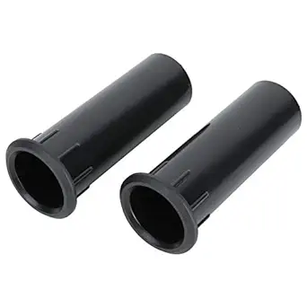 Subwoofer Box Port Tube, Speaker Cabinet Port Tube Professional 40mm X 117mm ABS Plastic 4pcs for 3-4 Inch Speakers for Bass Effect(Perforated 40 tube)