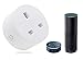 Produktbild Stripper Intelligente WiFi-SteckdosenleisteBritischer Standard-WLAN-Smart-Socket mit Einzelloch, Alexa-Sprachsteuerung,Spannungsschutz