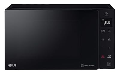 LG Electronics MH 6535 GIS Micro-ondes avec grill/1000 W/25 l/écran numérique/Noir