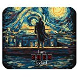 Sherlock Custom Rechteck Gummi Mauspad Gaming Mousepad in 220 mm, länglich * 180 mm * 3 mm