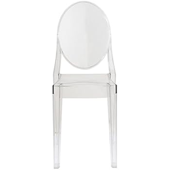 Ghost Style Louis Dining Side Chair Transparent Amazon Co