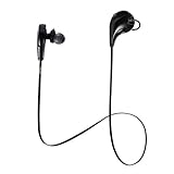 Wireless Bluetooth Kopfhörer mit Mikrofon Bluetooth 4.1 Lärmbekämpfung In Ear Ohrhörer Sport Earphones für iPhone, Samsung, Sony, Huawei usw, von AGPTEK Q22B