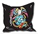 Produktbild NEU OVP Ed Hardy Kissenbezug Motiv Battle Größe 60cm x 60cm