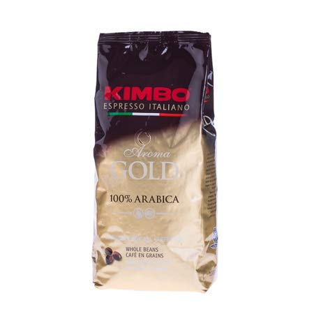 Kimbo Gold Espresso, 100% Arabica Espresso-Bohnen, 1 kg