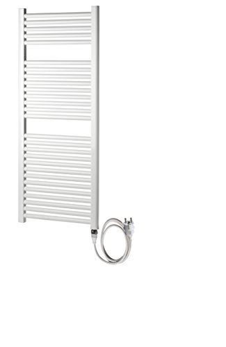 SCALDASALVIETTE RESISTENZA 700 W ACCIAIO MONICA ELETTRICO BIANCO largh. 500 alt.1.200