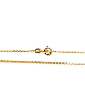 Basic Gold 602451 Unisex-Erwachsene Anker Kette 14 Karat (585) Gelbgold 45 cm