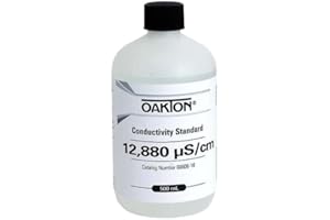 Oakton Conductivity and TDS Standard, 12,880 µS, 500 mL
