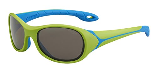 Cébé Flipper Gafas de Sol, Unisex niños, Matt Green/Blue, Small