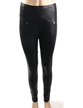 Patrizia Pepe Pantalone Mod.Leggings in Jersey effetto Pelle Art. 8L0151/A2HS-K103