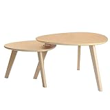 StyleEstilo moderno: el conjunto de mesas auxiliares simples y clásicas se puede combinar con cualquier estilo de mobiliario.Su diseño único es ideal para el hogar y la oficina que ofrece una vista hermosa y se puede colocar libremente.