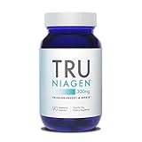 TRU NIAGEN Nicotinamide Riboside - Patented NAD Booster for Cellular Health & Energy Metabolism, 300mg Vegetarian Capsules, 300mg Per Serving, 90 Day Bottle