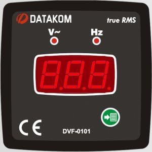 DatakomDVF-0101 Digital Voltmeter and Frequencymeter Panel (1 Phase)