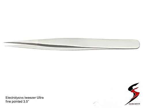 Ultra Fine Precision Tweezers Point Stainless Steel Eyelash Extension TS/SA SS