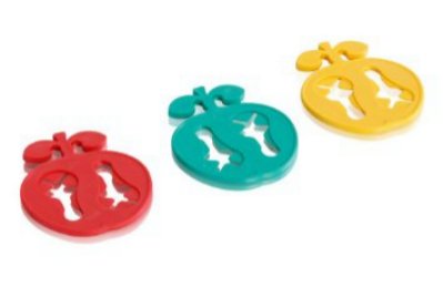 Socken – Clips „Apfel”, 20 Stück - 3
