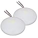 Produktbild Dream Lighting 12V 116mm Warm Weiß LED Kabinett Lampe mit Schalter, Wohnwagen/Reisemobil/Wohnmobil LED Deckenleuchte , 2 Stück in jeder Packung