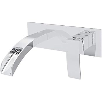 KINSE® Elegant Mischbatterie Wandhalterung Wasserhahn Armatur Wand