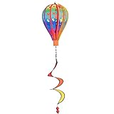 windspiel ballon groß VIELSEITIGE DEKORATIONSMÖGLICHKEIT - Das Windspiel ist sowohl Indoor als auch Outdoor ein Hingucker - ideal fürs Kinderzimmer oder den Balkon bzw Terrasse. Durch die mitgelieferte Aufhängung können Sie den Balloon sofort überall aufhängen