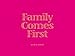 Produktbild Family Comes First