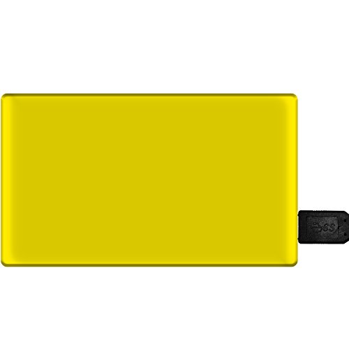 HipDisk HD-GL-00 externes Festplattengehäuse mit austauschbarer Silikon-Schutzhülle gelb 2,5 Zoll USB 3.0 für HDD und SSD stoßfest wasserabweisend - 3